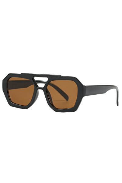 Choice6 blakc brown Hiking New Double Bridge Design Women Anti Light Glasses ...