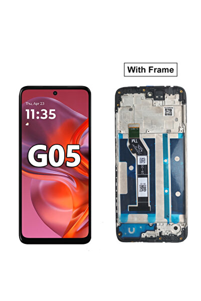 Choice7 G05 With Frame New Display For Motorola Moto G05 G15 E15 LCD Display ...
