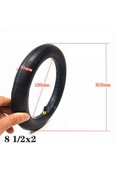 Choice Straight valve 8.5 Inch 8 1/2x2 Scooter Inner Tube Straight & Bent Val...