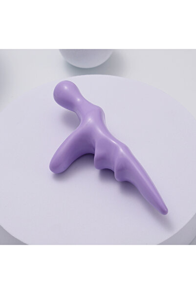 Choice Purple T Acupressure Massager Thumb Finger Press Trigger Point Relief ...