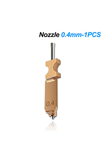 Choice14 0.4 1Pcs For Flashforge AD5X Nozzle Upgrade Detachable 0.4 0.6 0.25 ...
