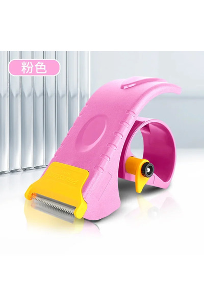 Choice pink Belt conveyor Handheld Portable Fast Tape Dispenser with Cutter, ...