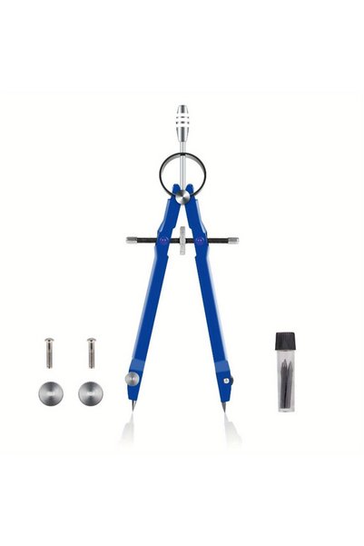 Choice1 Blue 1PC Professional Compass Geometry Set with Lock Math and Precisi...