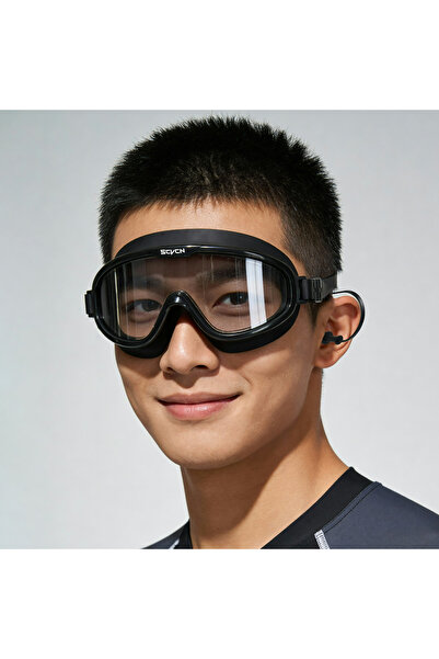 Choice DZ-SYJ-2509-N-01 SCVCN Swimming Goggles Anti-fog Adjustable Strap Leak...