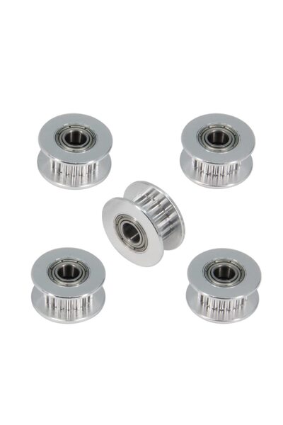 Choice 5mm 6mm 20Teeth GT2 Pulley 20 Teeth 5mm Bore for 6mm Width 20T Timing ...