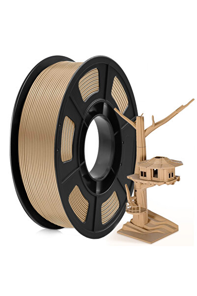 Choice Light Wood Filament 200G Wood PLA Filament 1.75mm ±0.03mm For FDM 3D P...