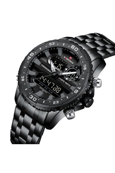 Choice10 NAVIFORCE BGYB- NAVIFORCE Fashion Brand Black Gold Men Watch Fashion...