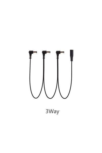 Choice 3way Daisy Chain Cable 1 to 2 3 5 6 8 10 Ways Guitar Effect Pedal Acce...