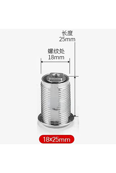 Choice 25mm 16/20/25/30mm Cam Lock Set Door Cabinet Mailbox Drawer Cupboard L...