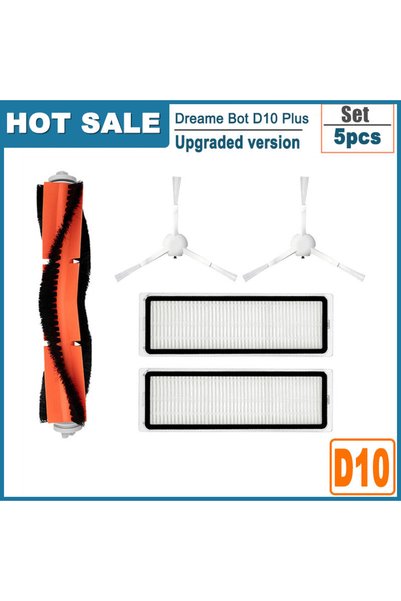 Choice3 D1004240802 For Xiaomi Dreame Bot D10 Plus Accessories Brushes Filter...