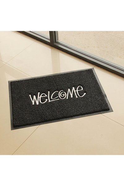 Choice 60x80cm black PVC Welcome Mat Replacement Insole Carpet, Floor Mat, Bl...