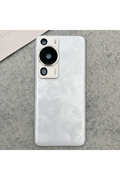 Choice4 غطاء خلفي أصلي أبيض لهاتف هواوي P60 LNA-AL00 / P60 Pro 5G، غطاء البطا...