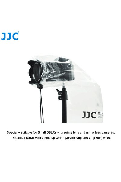 Choice as the picture JJC 2 Pcs Camera Rain Cover with Flash Cover Waterproof...