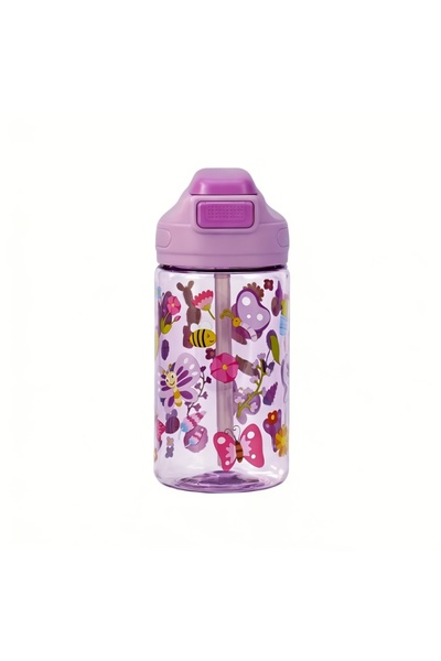 Choice3 410ML V 410ml Dinosaur Water Bottle For Kids Water Sippy Cup With Sil...