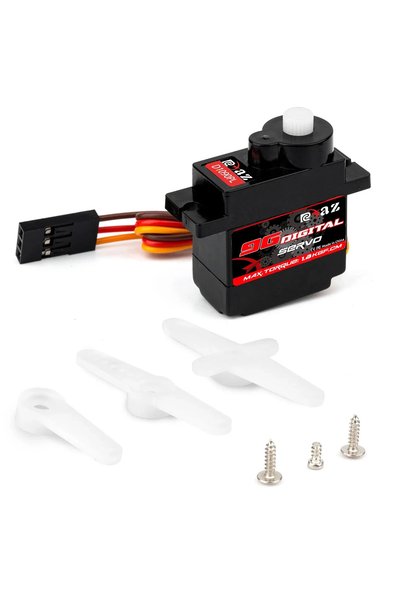 Choice Plastic gear RCXAZ 9g Plastic/Iron/Copper Gear 1.6KG Digital Servo for...