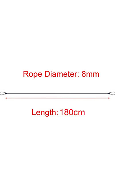 Choice6 180cm 7 Types of Elastic Binding Straps Lightweight Outdoor Wear-resi...