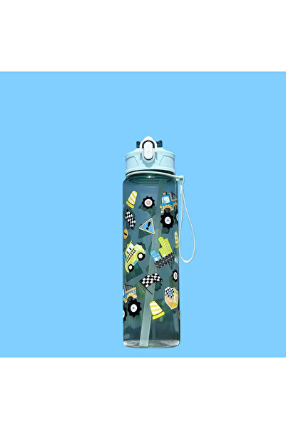 Choice Green B 800ml/27oz Large Capacity Sports Water Bottle Leak Proof Plast...