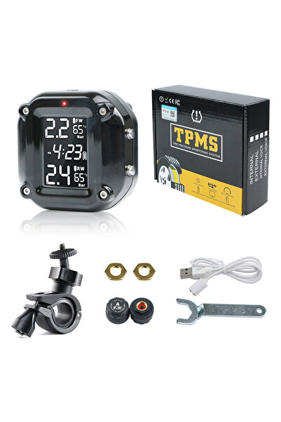 Choice1 Type A Motorcycle Tire Pressure Sensors Moto TMPS Tire Pressure Monit...