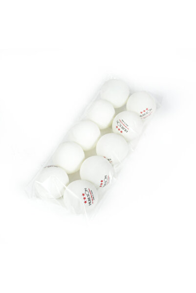 Choice White 10pcs 10 PCS Huieson New ABS Plastic Table Tennis Balls 3 Star 2...
