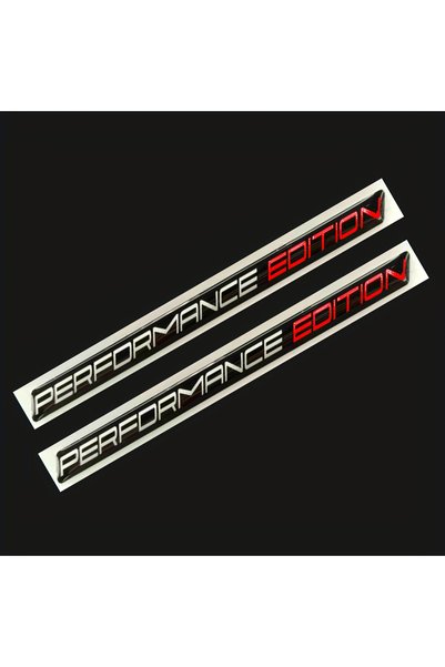Choice1 Red 2PCS Performance Edition Emblem Sticker Badge Limited Edition Dec...