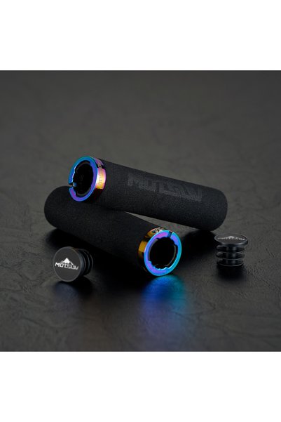 Choice Colors Bike Handlebar Grips Single Lock on Bicycle Handle Bar Soft Non...