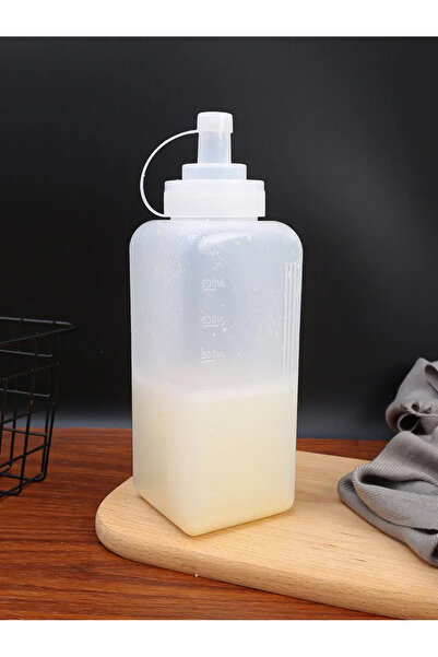 Choice 1000ML Large Caliber Plastic Squeeze Sauce Bottle Jam Salad Seasoning ...
