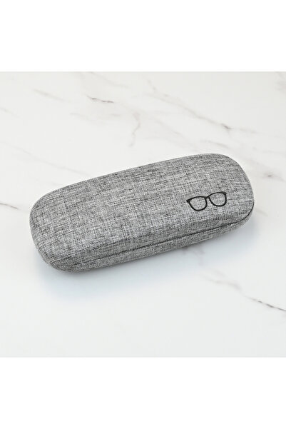 Choice3 Gray High Quality Glasses Case For Men Women Linen Cloth Eyeglass Cas...