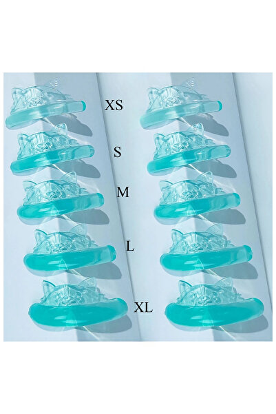 Choice C779-Green 5pair RUZOFO New 5 Pairs Fox Shape Silicone Lashes Lift Pad...