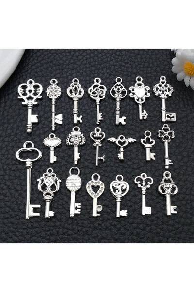 Choice SN926-20pcs 20/100pcs Mini Key Series (يشمل تشطيبات ذهبية عتيقة/برونزي...