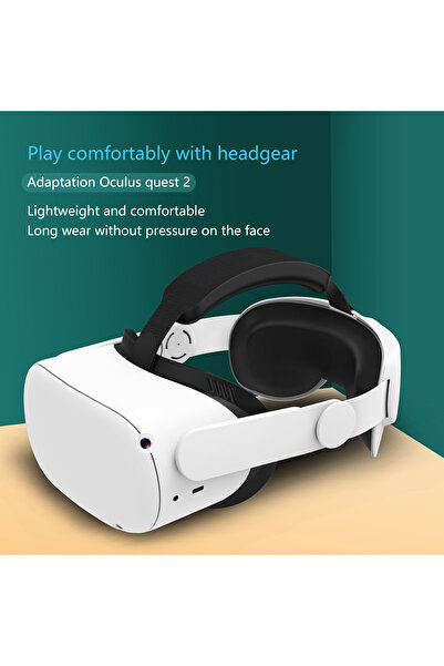 Choice WHITE HUNDAI Design For Meta Quest 2/Oculus Quest 2 Elite Strap Adjust...