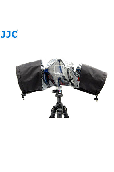 Choice Black JJC Portable Camera Rain Cover Rain Shade Waterproof Raincoat Ra...