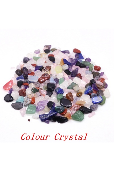 Choice49 50g Colour Crystal Natural Crystal Gravel Specimen Rose Quartz Ameth...