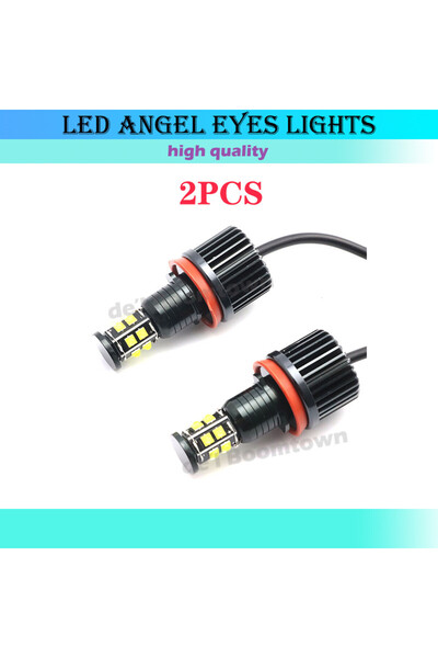 Choice White--2pcs 120W LED Car Halo Rings Angel Eyes Bulbs For BMW 1 3 5 X Z...