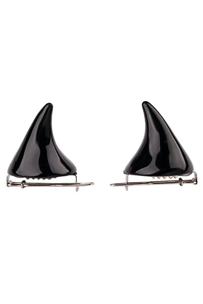 Choice1 black New Fashion Girls Stereo Devil Horns Ears Hairpins Trendy Cat E...