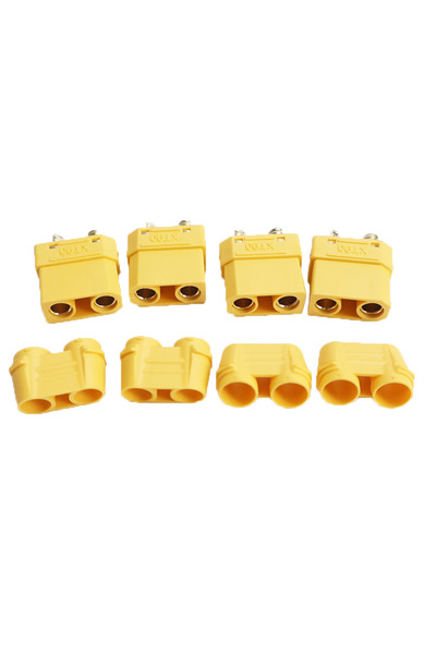 Choice1 XT90H Female - 4Pcs 4Pcs Yellow XT90H XT90 XT-90 Male and Female Bull...