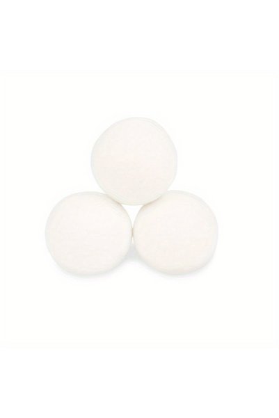 Choice 5cm 3pcs Premium Reusable Wool Drying Balls - Laundry Essentials for S...