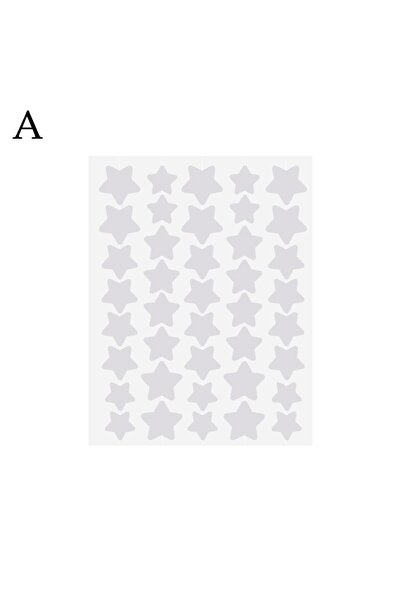 Choice3 WHITE 40pcs Pimple Patches Colorful Star-Shaped PE Pimple Patches For...
