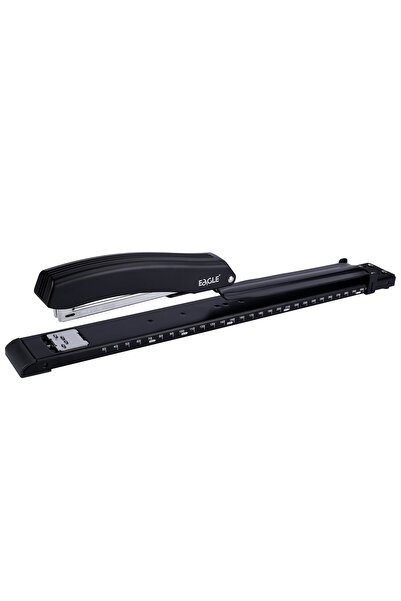 Choice black Eagle LONG-ARM Stapler With Built-in Ruler & Adjustable Paper Gu...