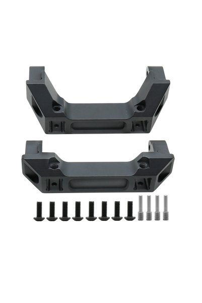 Choice BK Front Rear CNC Aluminum AlloyTRX4 Front & Rear Bumper Mount Stand F...