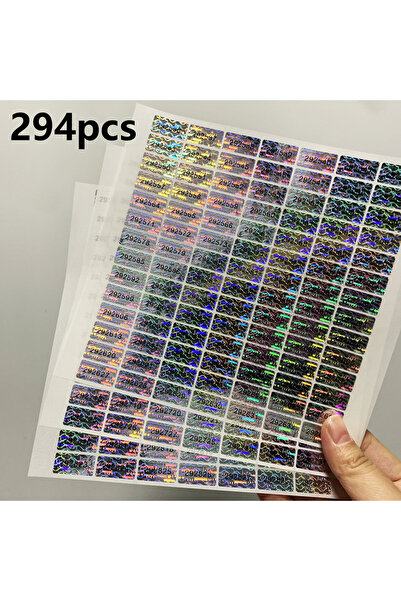 Choice Silvery 294pcs 294pcs/588pcs Security Void Tamper Proof Hologram Stick...