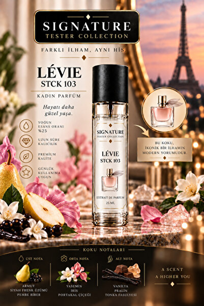 Signature Tester Collection LÉVIE STCK 103 Kadın Parfüm Extrait de Parfum %25...