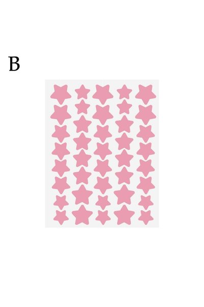 Choice4 Pink 40pcs Pimple Patches Colorful Star-Shaped PE Pimple Patches For ...