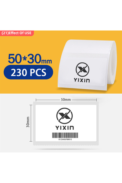 NiiMbot 21-5030 Label For B1/B21/B3S Mini Printer Portable Thermal Label Stic...