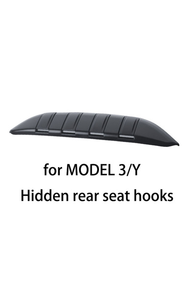 Choice black For Tesla Model 3 /Y 2017-2025 Seat Backrest hidden Hook Front S...
