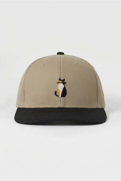 PataCute 3 Color Cat Calico Snapback Hat