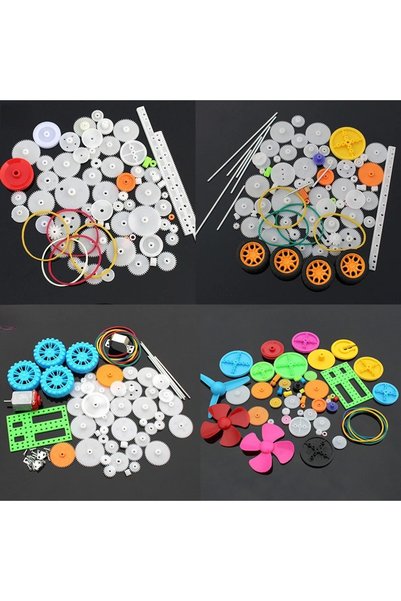 Choice 82 PC 82-Piece Gear Set Teaching Tool Car Accessory Motor Various Gear...