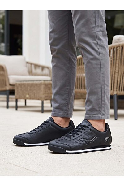 Lescon Winner 10 Black Men's Sports Sneakers