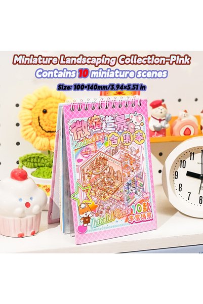 Choice9 Version D-10 in 1 20Pcs 20in1 3D Cartoon Sticker Book | DIY Scenes Cr...