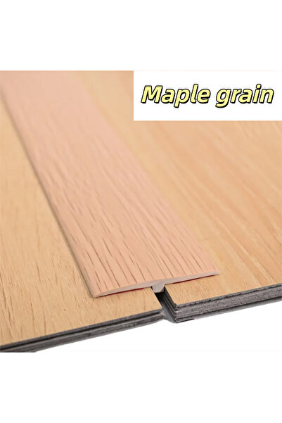 Choice8 1M Maple grain 1pc 1m/39.37inch T-Shaped PVC Flooring Transition Stri...