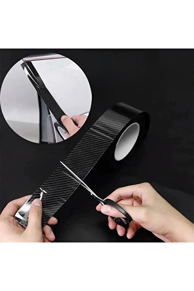 Choice1 3D 3CMX3M 3D Nano Carbon Fiber Car Bumper Door Guard Protection Film ...